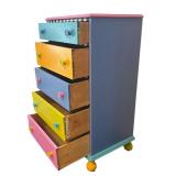 UB2 -Whimsical Colorful 5-Drawer Dresser