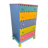 UB2 -Whimsical Colorful 5-Drawer Dresser