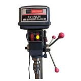 S - Sears Craftsman 113.213873 Drill Press - 17-Inch Swing, 16-Speed, 3/4 HP