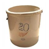 BSR - Vintage Red Wing Stoneware 20-Gallon Crock