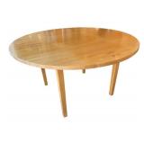 K - Grandbois Woodworks Maple Round Dining Table
