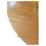 K - Grandbois Woodworks Maple Round Dining Table