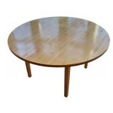 K - Grandbois Woodworks Maple Round Dining Table