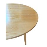 K - Grandbois Woodworks Maple Round Dining Table