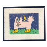 UB1 - Cat Print by Jayne Kistley