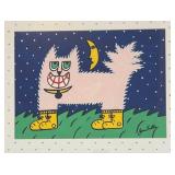 UB1 - Cat Print by Jayne Kistley