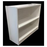 MB - Bookcase - White 3-Shelf