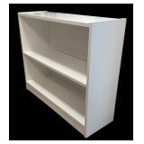 MB - Bookcase - White 3-Shelf