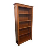 UB2 -Room & Board Hayden Solid Pecan Left Bookcase