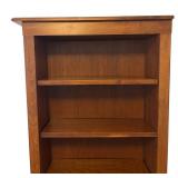 UB2 -Room & Board Hayden Solid Pecan Left Bookcase