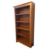 UB2 -Room & Board Hayden Solid Pecan Left Bookcase