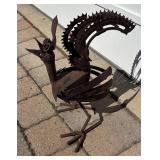 FY - Patina Metal Outdoor Bird Sculpture by Yard Birds