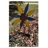 FY - Trio of Floral Garden Stakes