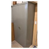 S - Two-Door Metal Storage Cabinet