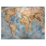 S - National Geographic World Political Map
