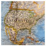 S - National Geographic World Political Map