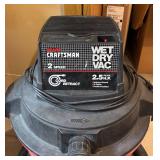 S - Sears Craftsman Wet/Dry Vac Model: 113.179199