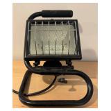 LL - Portable Shop Light with Wire Guard on Adjustable U-Frame Stand