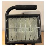 LL - Portable Shop Light with Wire Guard on Adjustable U-Frame Stand