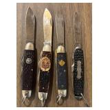 LL - Vintage Pocket Knives Imperial, Ulster, Camillus and More