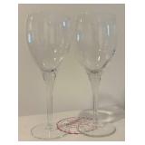 LL - Luigi Bormioli Michelangelo Masterpiece Burgundy Stemware - 2 Boxes of 6