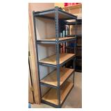 S - 5-Shelf Steel Shelving Unit