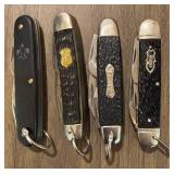 LL - Vintage Pocket Knives by Stag, Imperial, Red Diamond and More