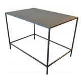 Room & Board Slim Natural Steel Table