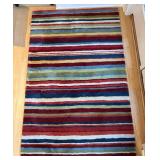 K -Room & Board Kids Obeetee Red Streamer Rug