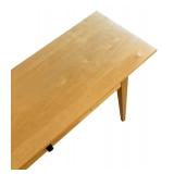 K - Room & Board Maple Drop-Leaf Sofa Table with Drawer