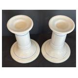 LR - Lovely Ceramic Platter, Bowls and Candle Holders by Melitta