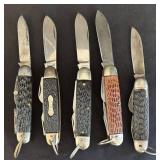 LL - Vintage Pocket Knives by Imperial, Colonial, Stag and More