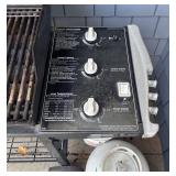 BY - Weber Genesys Silver B 3-Burner Grill with Four Propane Tanks