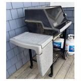BY - Weber Genesys Silver B 3-Burner Grill with Four Propane Tanks