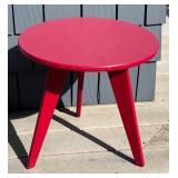 BY - Room & Board/Loll Red Nova Accent Table