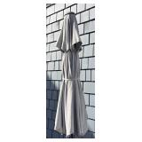 BY - Room & Board Maui 7.5 ft Umbrella with Graphite Base and Sunbrella Fabric