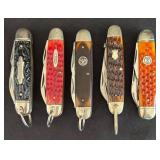 LR - Vintage Pocket Knives by Ulster, Imperial, Steele and More