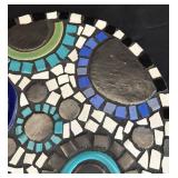 LR - Mosaic Trivet - Round Tile Art