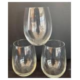 LR - 6 Stemless Wine Glasses by Reidel and More