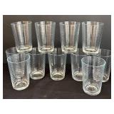 LR - Crate & Barrel Rings Glasses
