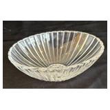 LR - Leaf Plate, Bubble Vase, Atlantis Crystal Ribbed Bowl & Rectangular Tray