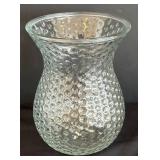 LR - Leaf Plate, Bubble Vase, Atlantis Crystal Ribbed Bowl & Rectangular Tray