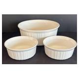 LR - CorningWare Bowls - 3-Piece Set