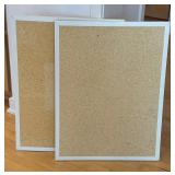 LR - Two Cork Bulletin Boards