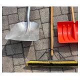 G - Shovel, Snow Scoop, Broom & Rake