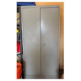 G - Metal Cabinet - 2-Door Steel Storage Cabinet