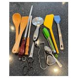 K - Assorted Kitchen Utensils