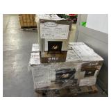 Pallet of 4- Pleasant Hearth Intermediate Dual Fuel Vent-Free Stoves (propane or natural gas)