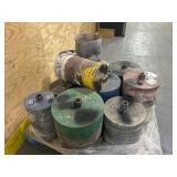 Pallet of Large Hole Saws (various sizes)