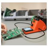 YIHUA 926 III 60W LED Display Soldering Iron Station Kit - 2 Helping Hands, 6 Extra Iron Tips, Roll of Lead-Free Solder, Solder Sucker, S/S Tweezers, °C/ºF Conversion, Auto Sleep & Calibration Suppo